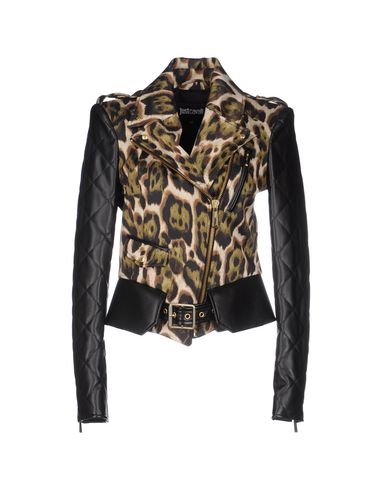Leopard Print Jacket with Leather Sleeves