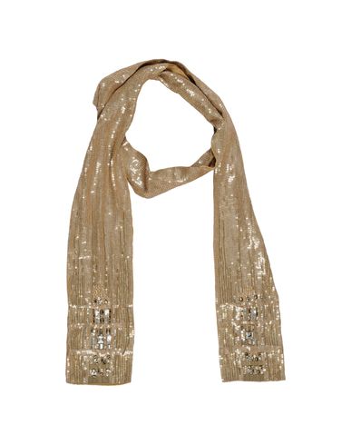Gold sequin scarf
