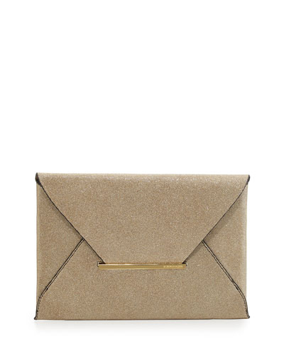 Gold Envelope Clutch