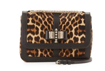 Christian Louboutin Leopard Shoulder Bag Purse