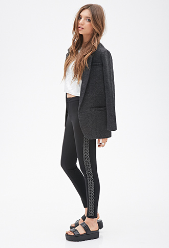 Forever 21 Faux Stone Embellished Pants