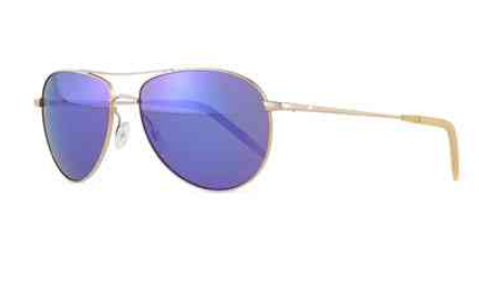 Oliver people purple lens colored aviator sunglasses