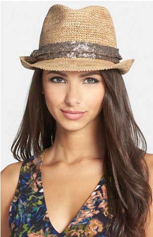 Fedora with Sequin Band