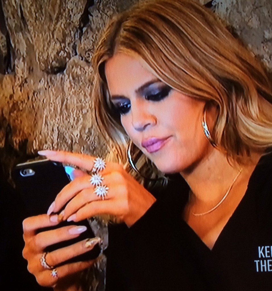 Khloe Kardashian Starburst Rings by Shay