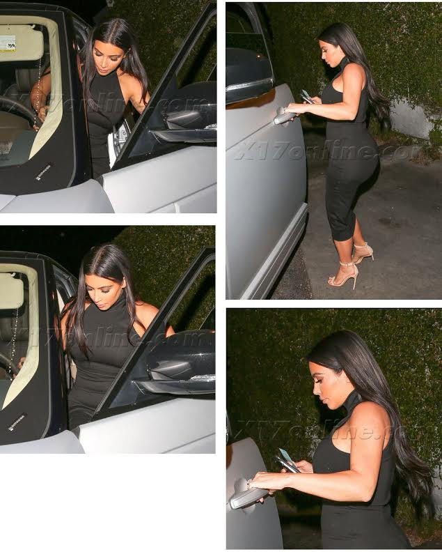Kim Kardashian Torn by Ronny Kobo Theodora Dress