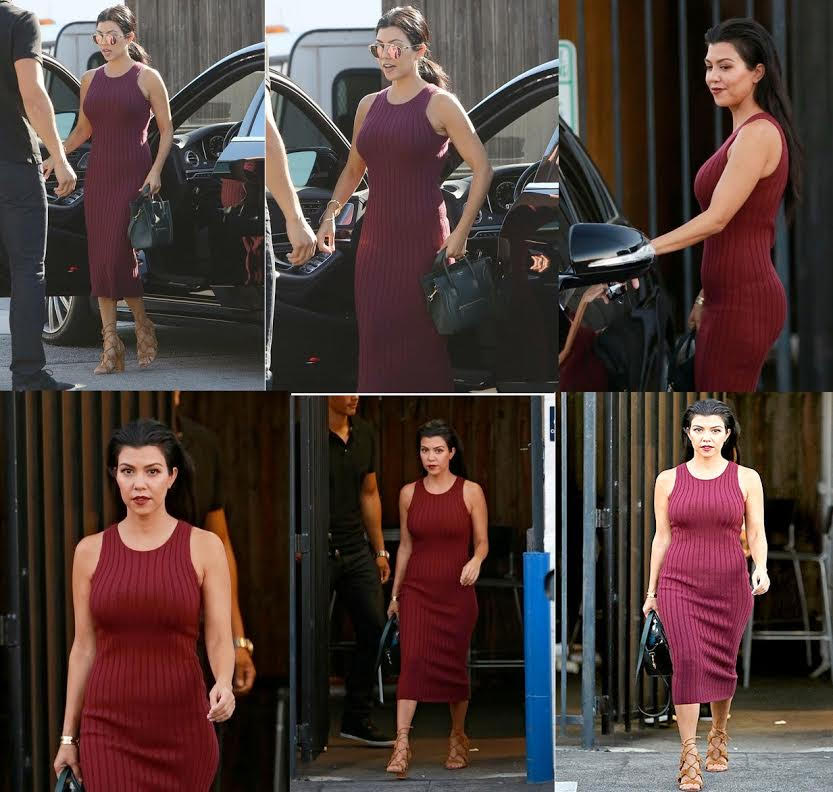 Kourtney Kardashian: Ronny Kobo's Varvara Dress