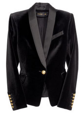 Balmain x H&M Velvet Tuxedo Jacket
