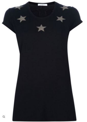 Givenchy Striped Star Tee