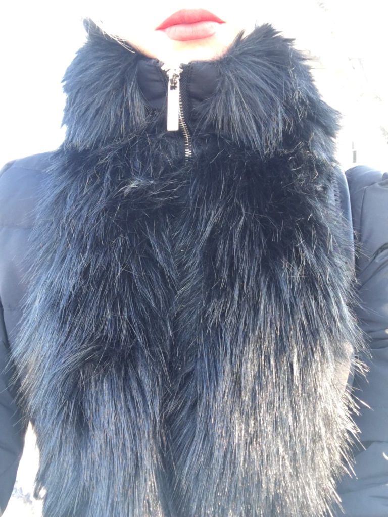 Ivanka Trump Fur Trim Coat