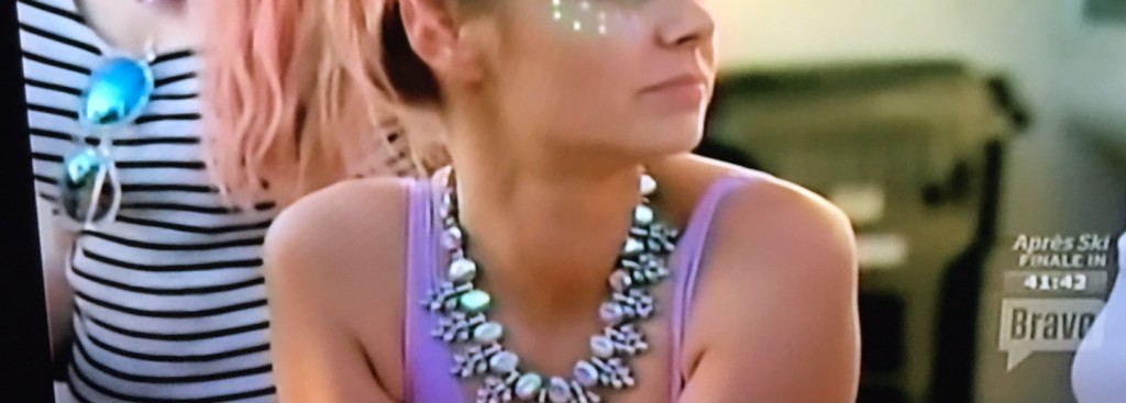 Ariana Madix's Statement Necklace at Her Birthday