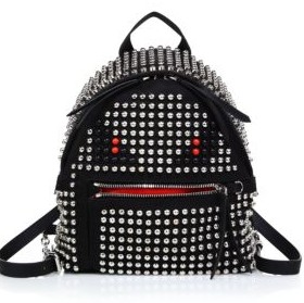 Fendi Monster Mini Studded Backpack