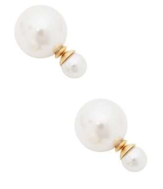 double sided faux pearl earrings 2