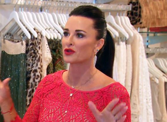 Kyle Richards Diamond Feather Earrings