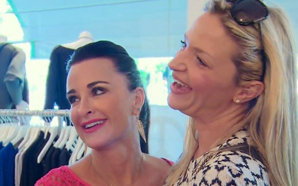 Kyle Richards Pave Feather Earrings