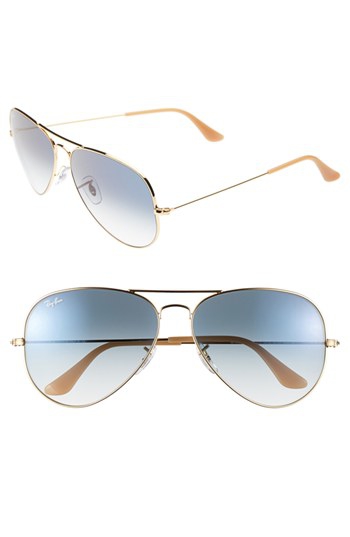 Lisa Rinna's Blue Aviator Sunglasses