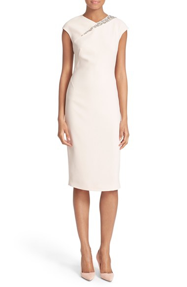 Ted Baker London Floray Embellished SHeath Dress