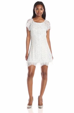 Kristen Doute's White Lace Finale Dress