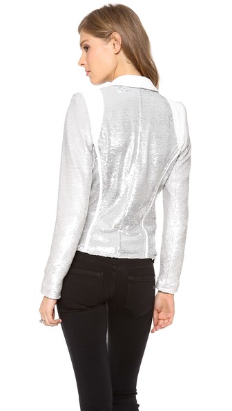 Kyle Richards' Silver Sequin Jacket