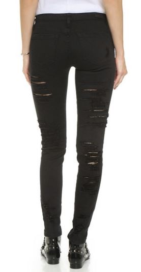 SHopbop Ripped Skinny Jeans