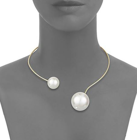 Jules Smith Double Faux Pearl Necklace
