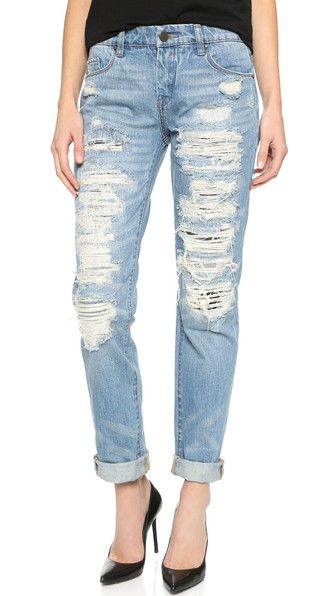Blank NYC Distressed Boyfriend Jeans