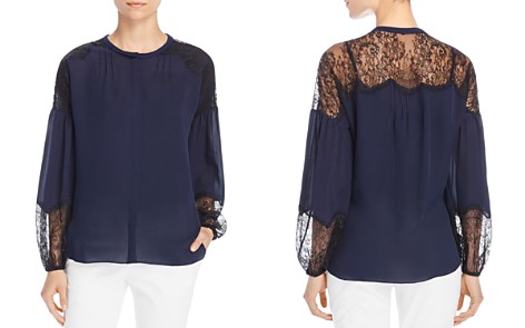 Colby Halerpin Heather Lace Blouse