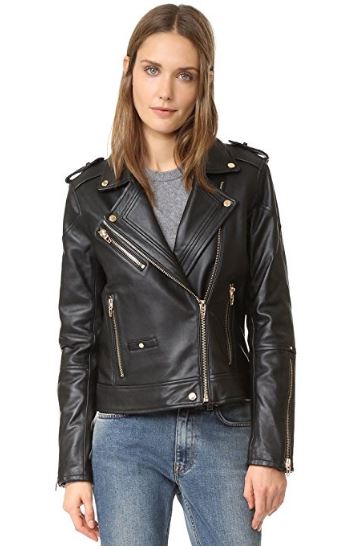 Blank NYC Leather Moto Jacket