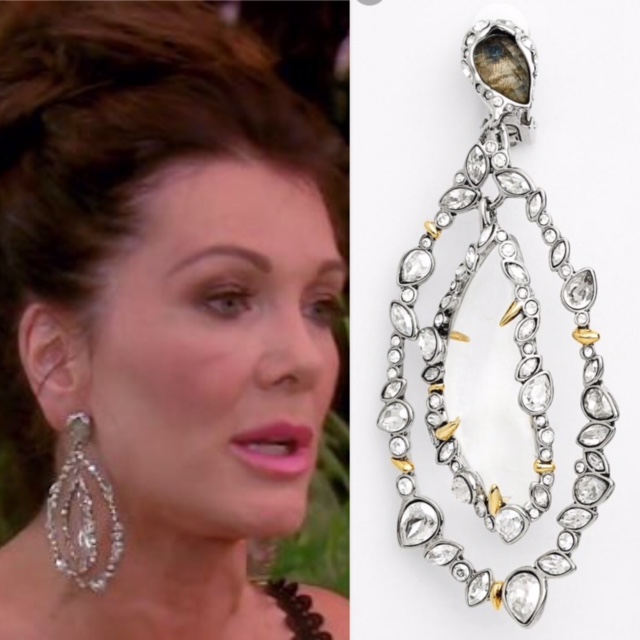 Lisa Vanderpump's Large Orbital Earrings 