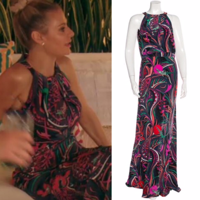 Dorit Kemsley's Printed Maxi Dress