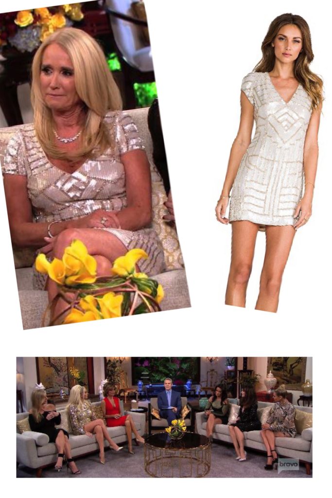 Kim Richards' Real Housewives of Beverly Hills Season 7 Reunion Dress