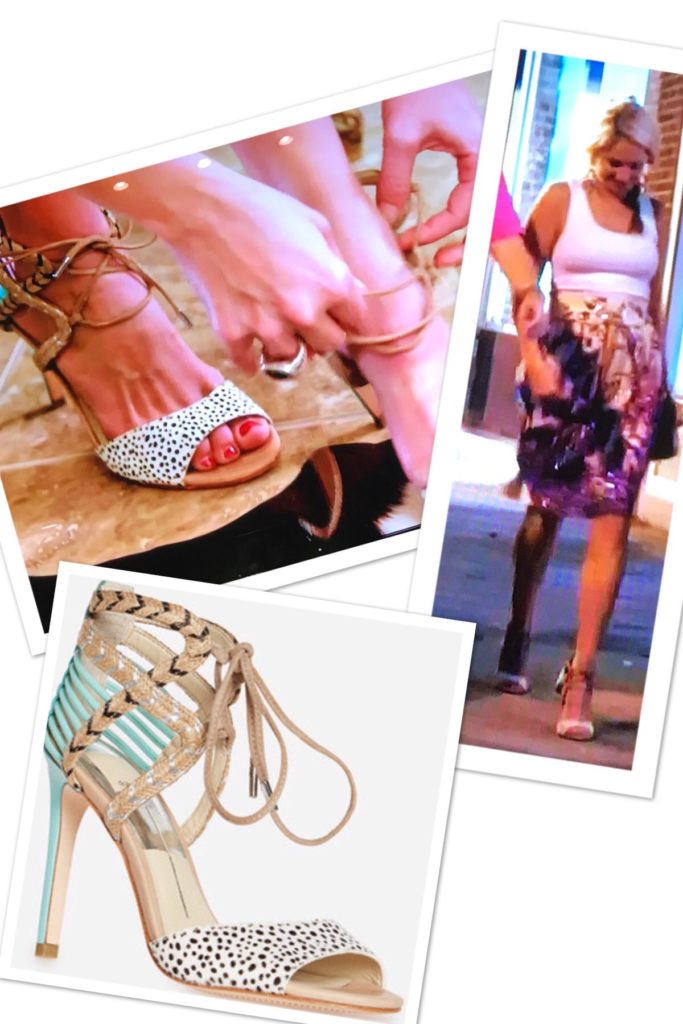Southern Charm Savannah's Catherine Cooper's Lace Up Sandals