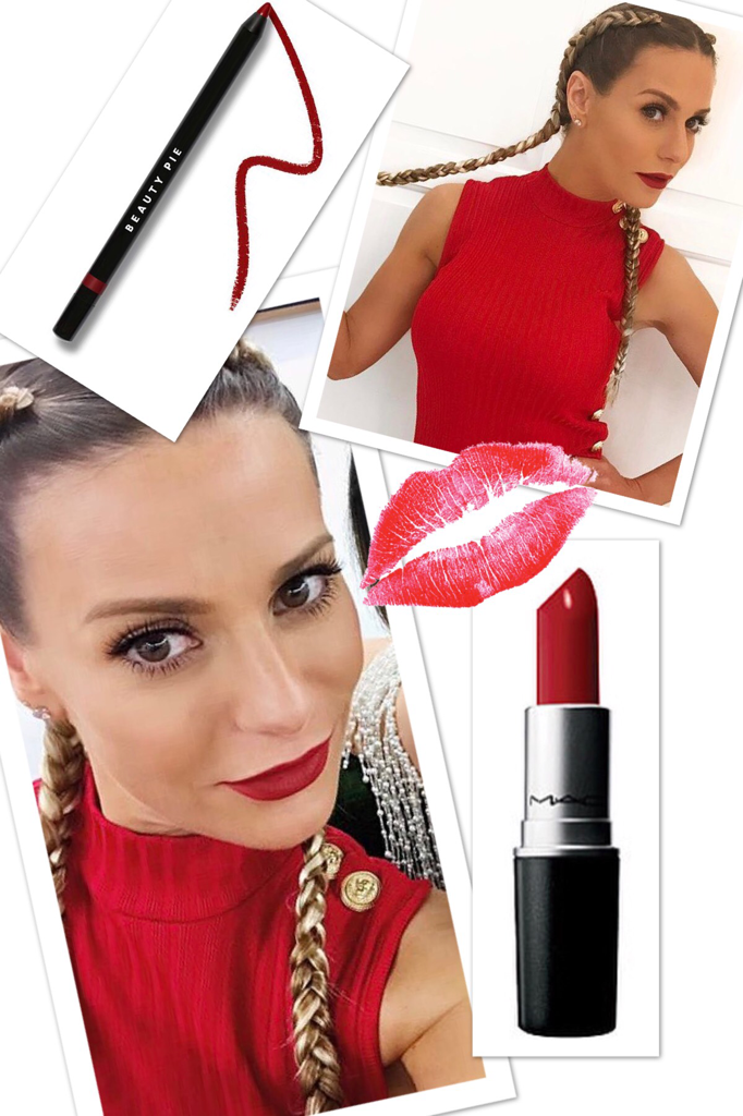 Dorit Kemsley's Red Lipstick on Instagram