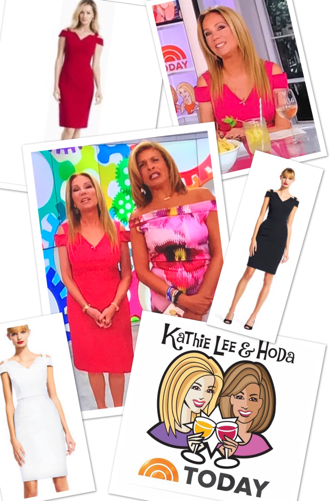 Kathy Lee Gifford's Cold Shoulder Dress on the Today Show