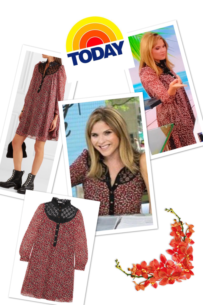 Jenna Bush Hager's Floral Dress on Today's Take 
