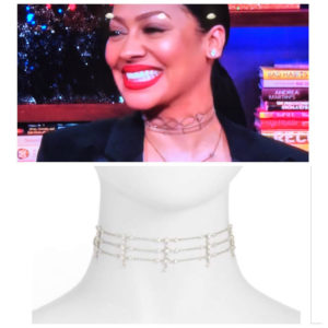 Lala Anthony Inspired Choker from Watch What Happens Live By Nadri