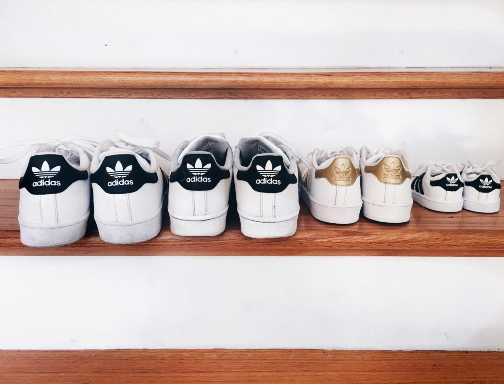 Adidas Superstars for whole family