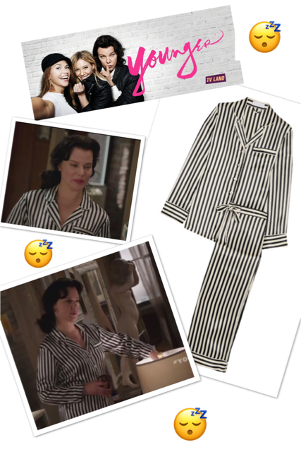 Maggie's Striped Pajamas on Younger