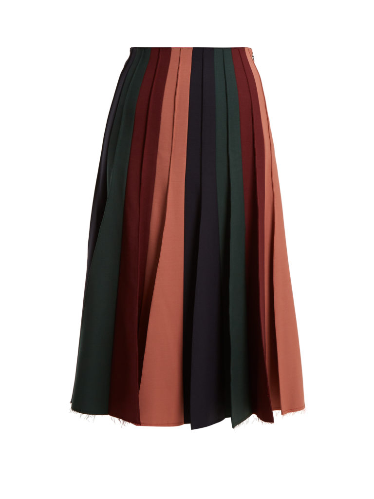 Megyn Kelly's Multi Colored Maxi Skirt