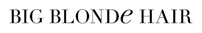 Big Blonde Hair logo