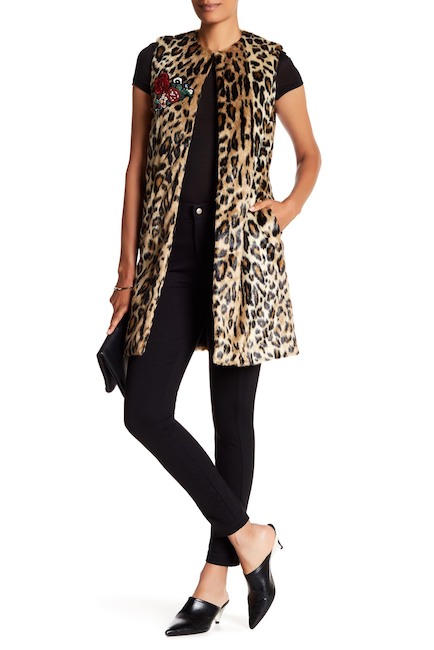 Kameron Westcott's Leopard Fur Vest