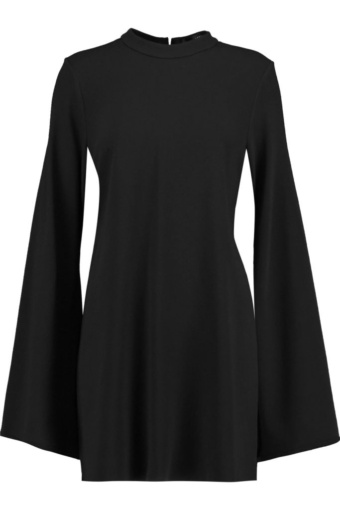Peggy Sulahian's Black Slit Bell Sleeve Tunic