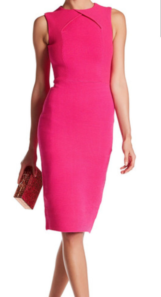 Hoda Kotb's Pink Sleeveless Dress on Today