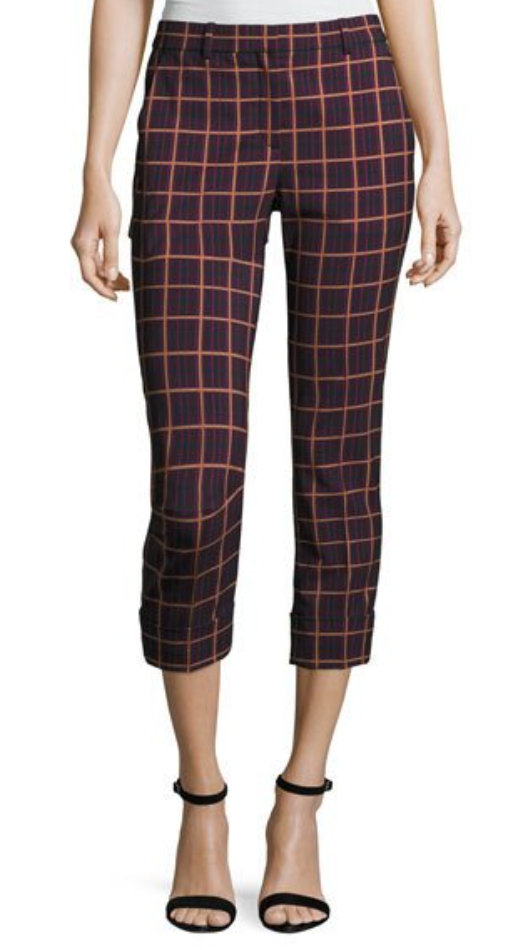 Karen Walker's Plaid Pants on Will and Grace