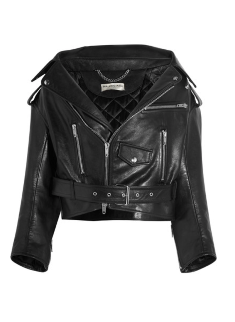 Kim Zolciak Biermann's Leather Moto Jacket