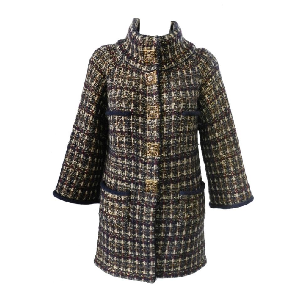 Cary Deuber's Metallic Tweed Wool Jacket