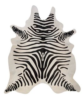 Margaret Josephs' Zebra Hide Rug