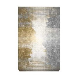 Tamra Judge's Silver and Gold Metallic Wall Canvas