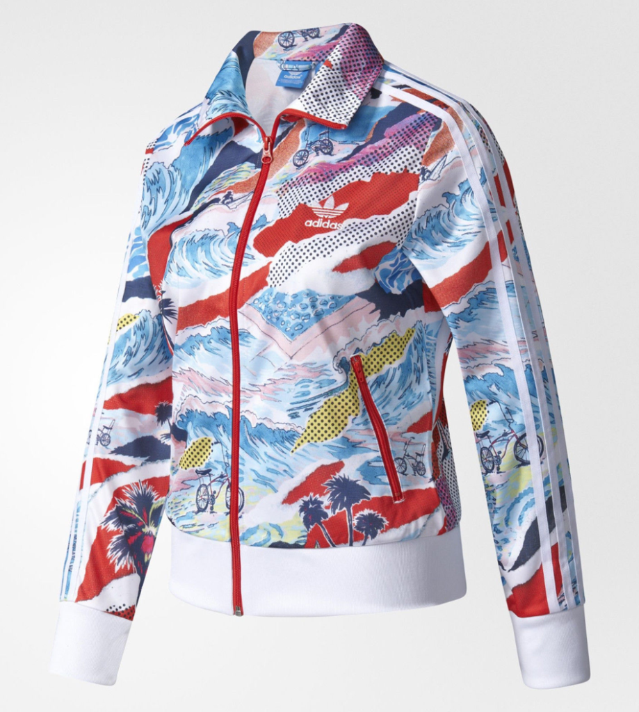 Porsha Williams' Blue Surfer Track Jacket