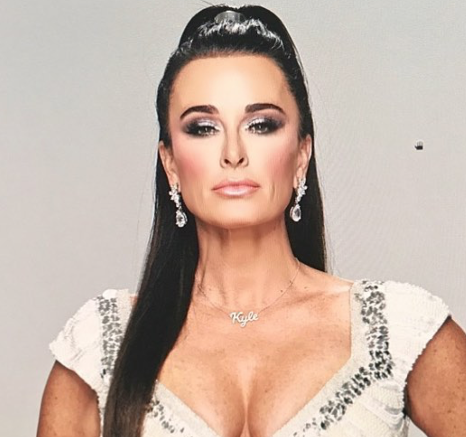 Kyle Richards' Real Housewives of Beverly Hills Promo Hair and Makeup