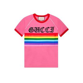 Dorit Kemsley's Pink Gucci T Shirt
